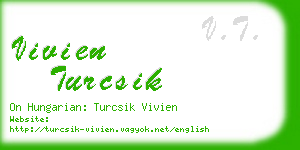 vivien turcsik business card